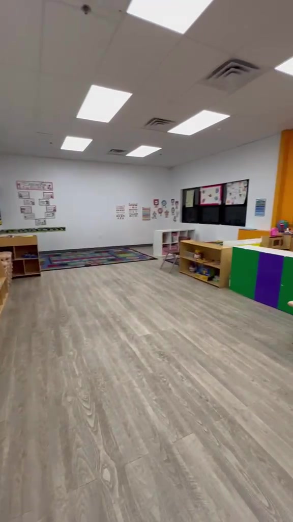 Clean office interior